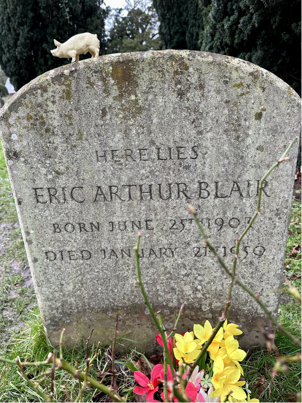 Grave-of-Eric-Arthur-Blair