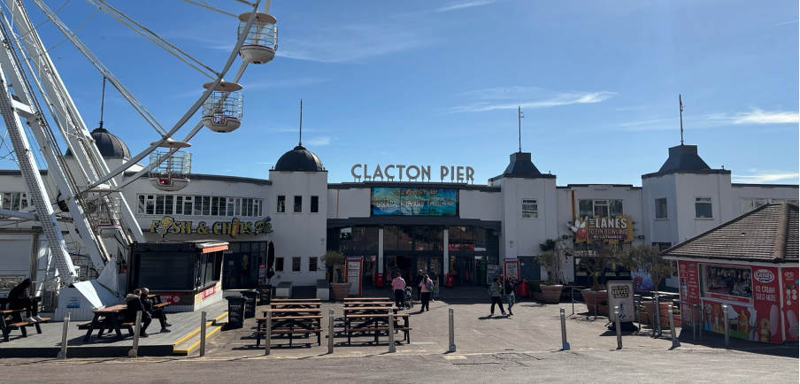 A photo of Clacton Pier